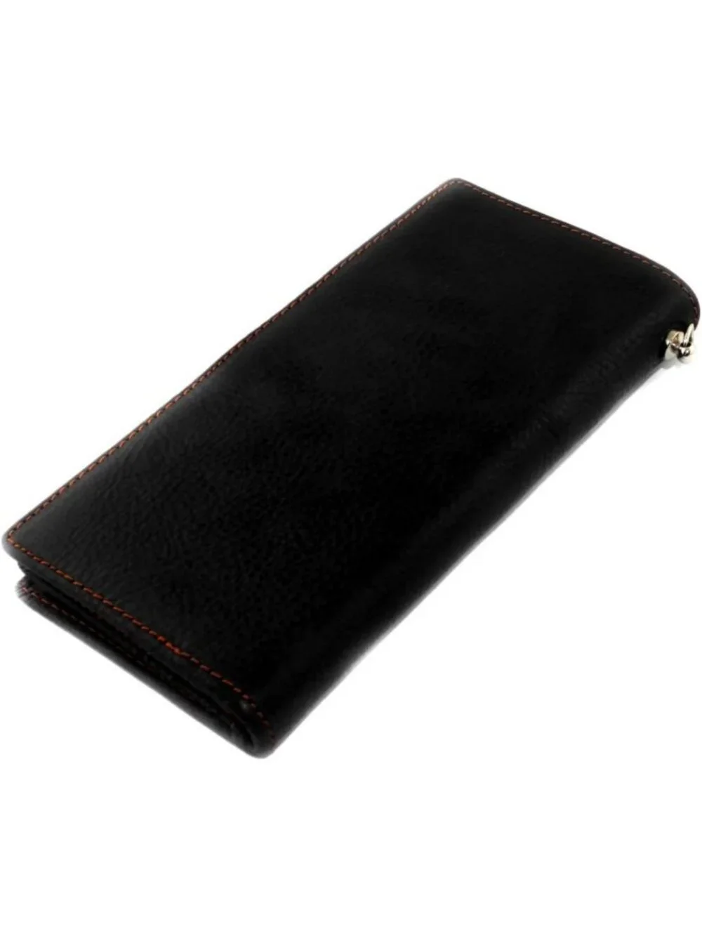 Biker Rock Star Concho Men's Leather Wallet with Chain - Stylish Card Holder